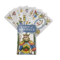Mini Tarot Of Marseille Tarot Deck Leisure Party Table Gameplay Fortune-telling Prophecy Oracle Cards Entertainment Board Game 1