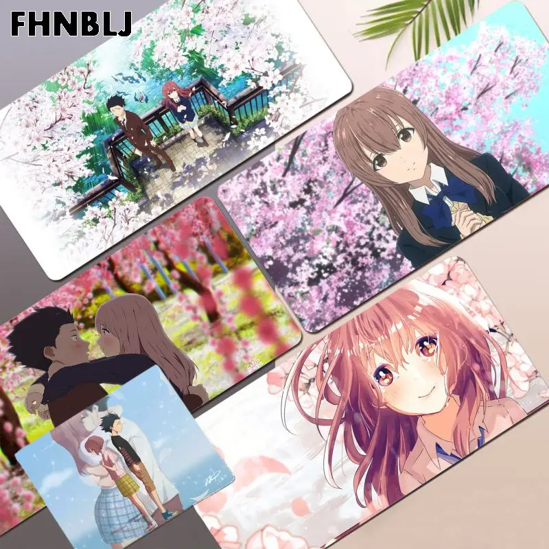 FHNBLJ горячие продажи тихий голос большой коврик для мыши ПК компьютерный