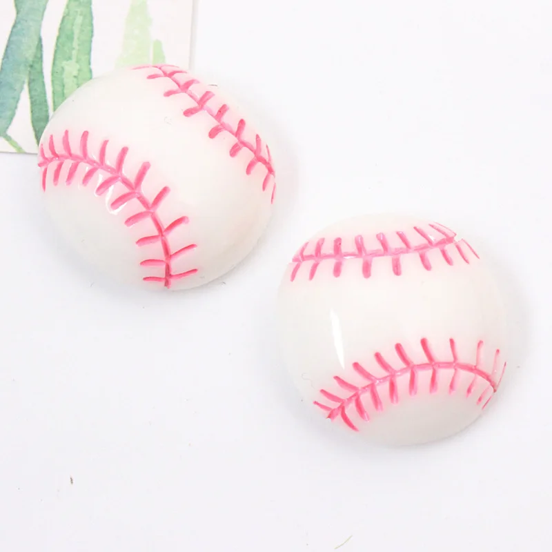 Softball 2 шт. 3D Футбол Баскетбол волейбол Гольф холодильник магниты на холодильник магнитные наклейки украшение на холодильник наклейки - Цвет: Softball