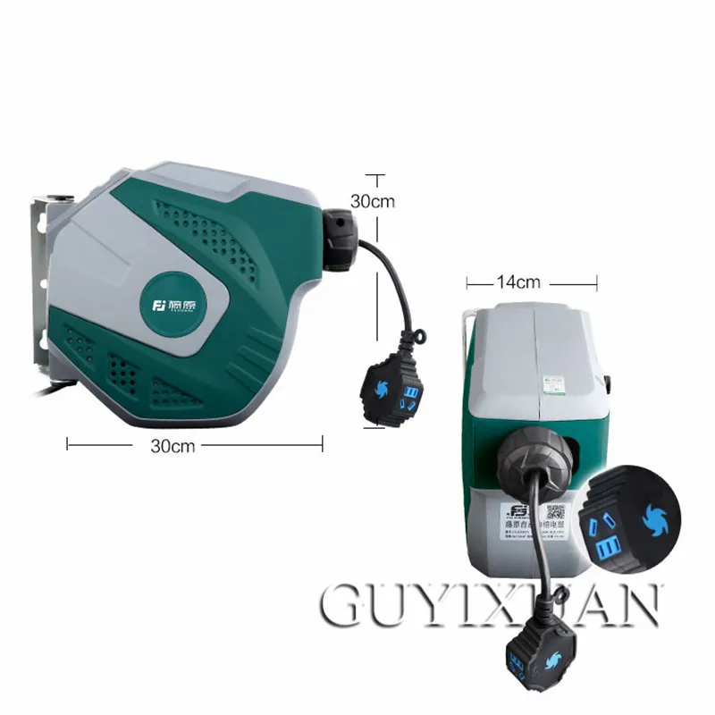 Пневматическая катушка для шланга автоматический телескопический подвесной