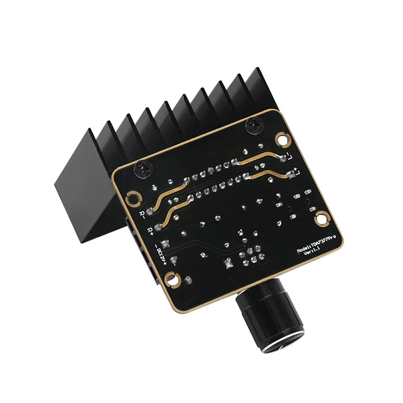 DIY TDA7377 AB Класс 2*35 Вт DC 9 в до 18 двухканальный АУДИО стерео усилитель мощности для