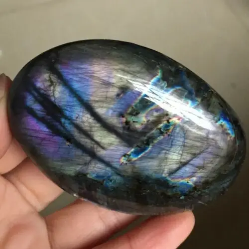 Образец минерала целебного спектролита 176 г Природный лабрадорит кварц | Дом и