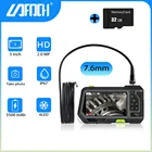 1280P HD 7,6 мм промышленная камера-эндоскоп IP67 водонепроницаемая камера для обследования дренажа кабеля 3 м Borescopen для механического обследования