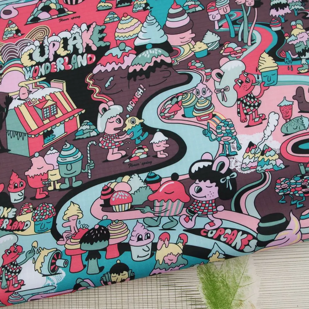 Водонепроницаемая ткань с ПВХ покрытием 70 см х 50 см-для девочек и