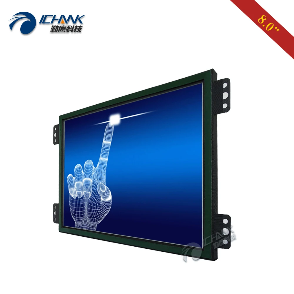 ЖК экран с экраном 1024x768 VGA HDMI металлическая открытая рамка встроенное