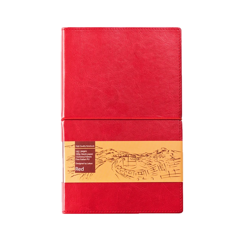Bandage A5 PU leather notebook art sketchbook Line grid bullet journal 100gsm paper 192 pages Paper | Канцтовары для офиса и