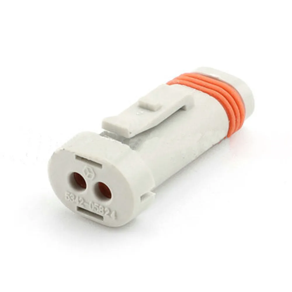 

2/5/10/20/50/100sets 2pin auto plastic sealed connector plug 534205822 cable wiring waterproof connector 5342-05822