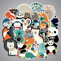 10050pcs not repeating colorful animal gorgeous stickers trolley case cute waterproof guitar skateboard graffiti stickers