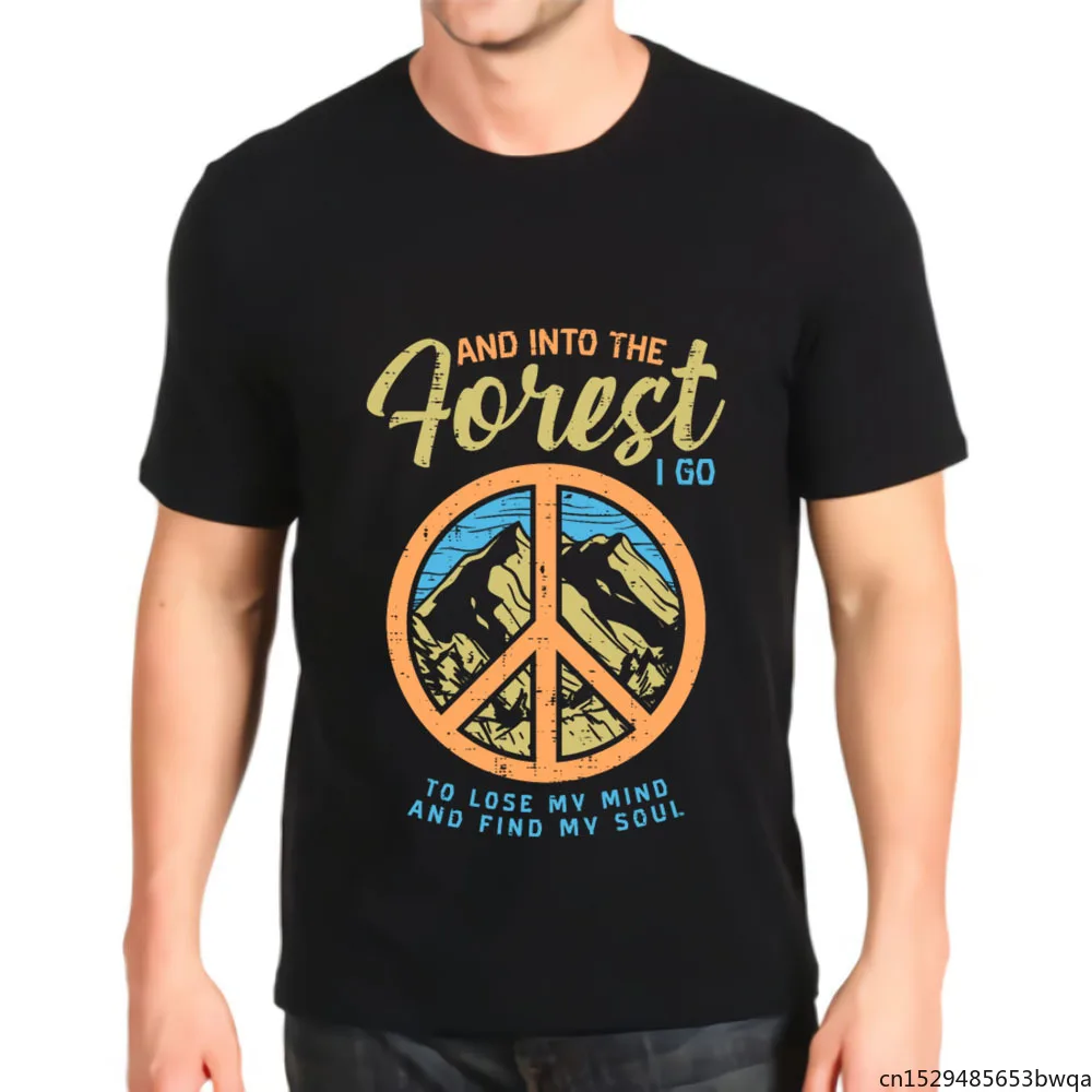 

Camping Outdoors Into The Forest I Go Top Men's Anime Best Seller T-shirt Kawaii Graphic New T Shirt