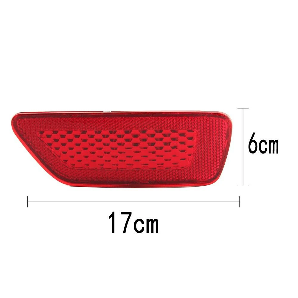 

Bumper headlights Reflector Reflective strips Right Replace 2Pc Accessories.
