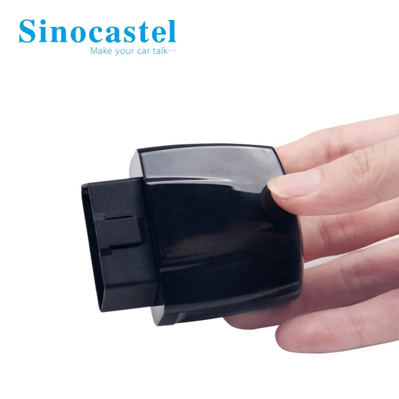 

Sinocastel 4G OBD II SIM gsm built in microphone high sensitive antenna vehicle gps tracker car