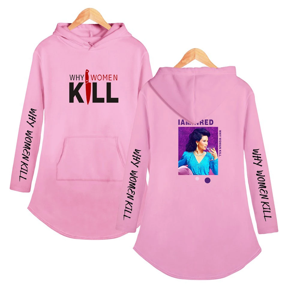 

Deadly woman 2019 Women Streetwear Tie Collar Sweatshirt Hoodies Solid Women Pullover Sweatsuit harajuku