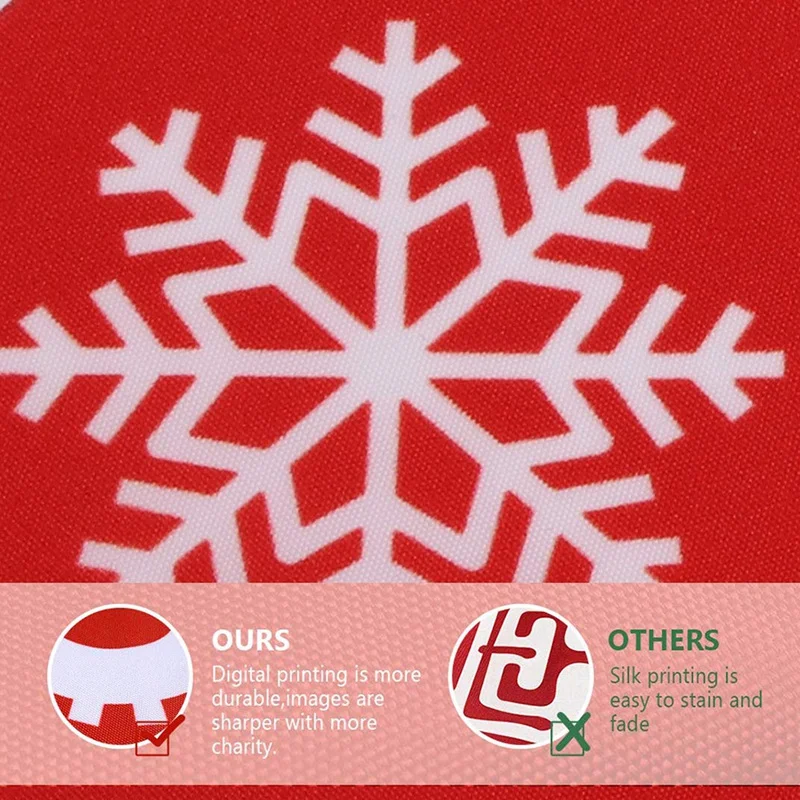 AYHF Рождественский баннер крыльцо камин настенные знаки флаг для рождественских