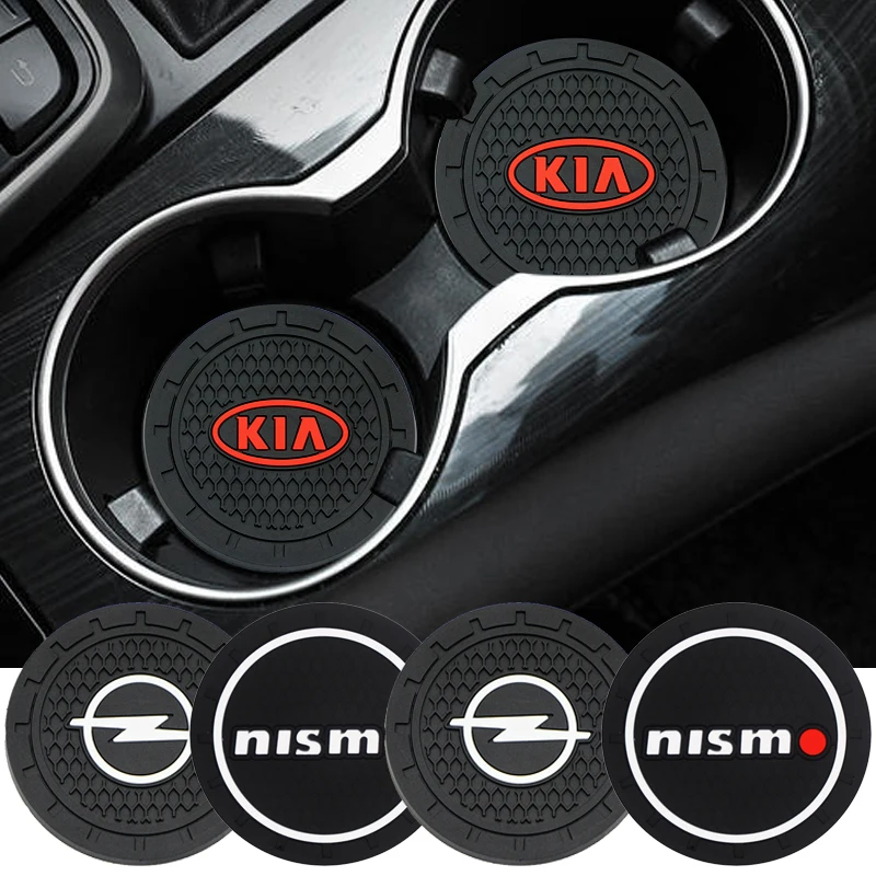 

Car Coaster Water Cup Bottle Holder Anti-slip Pad Mat Silica Gel For Audi A4 B5 B6 B7 8P 8V 8L A5 C7 4F A8 Q2 Q7 RS3 RS4 RS5 RS6