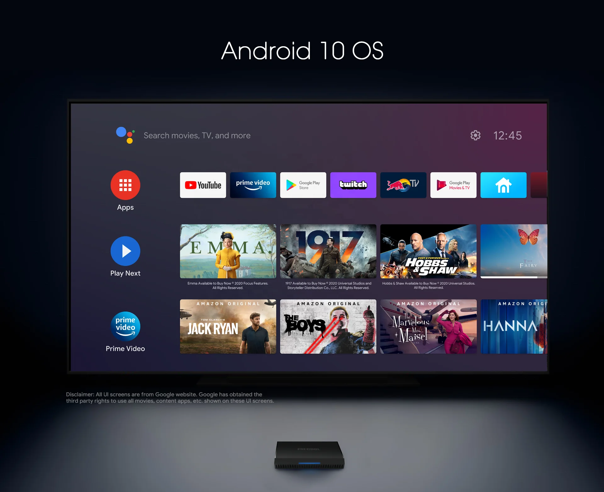 ТВ-приставка mecool km6 4k Android Tv box 10 4 ГБ 32 amlogic S905x4 четырехъядерный процессор настроить
