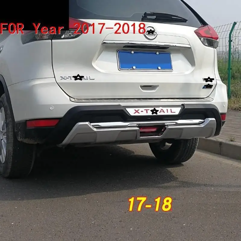 Модификация декоративные украшения для укладки передний задний диффузор Тюнинг автомобиля губы бамперы 14 15 16 17 18 19 для Nissan X-TRAIL