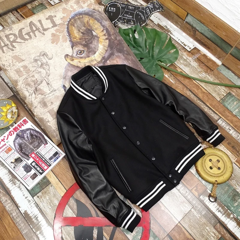 

Японская овечья кожа, шерстяная одежда, кожаные куртки-бомберы, пальто, бейсбольные куртки