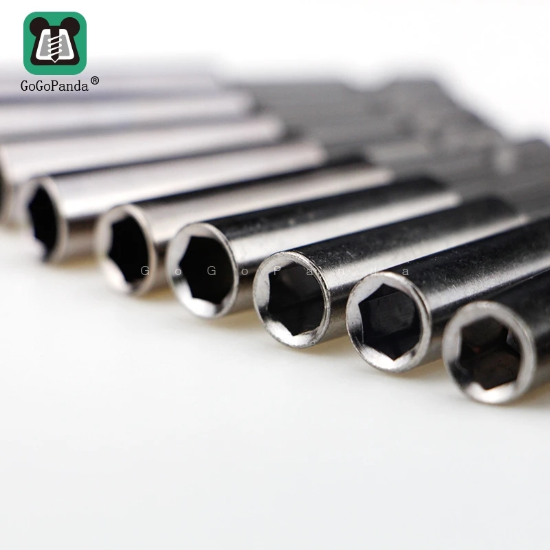 High Quality Magnetic Extension Bit Set Extensions Quick Change 1/4" 6.35mm Hex Rod Shank Long Handle Slef-lock  60 75 100 150 images - 6