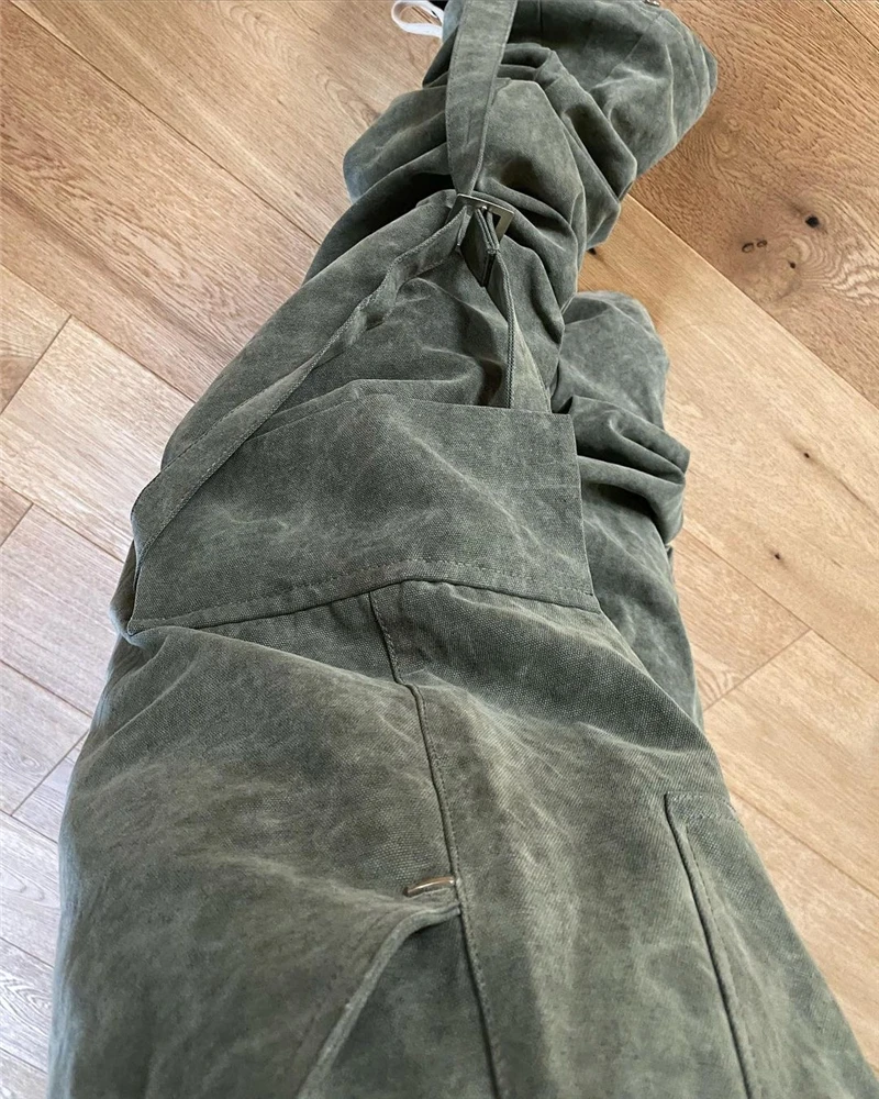 Брюки-карго Askyurself для мужчин и женщин спортивные штаны на завязках с несколькими