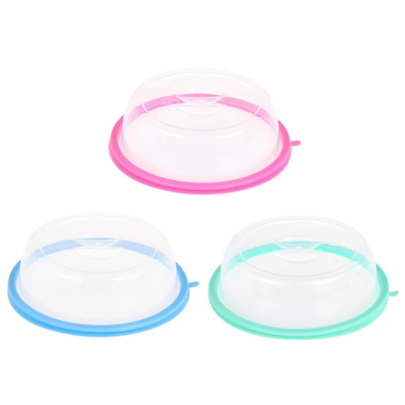 

Transparent Silicone Food Storages Covers Bowl Stackable Refrigerator Fresh-keeping Plate Cover Kitchen Microwave Storage Cover