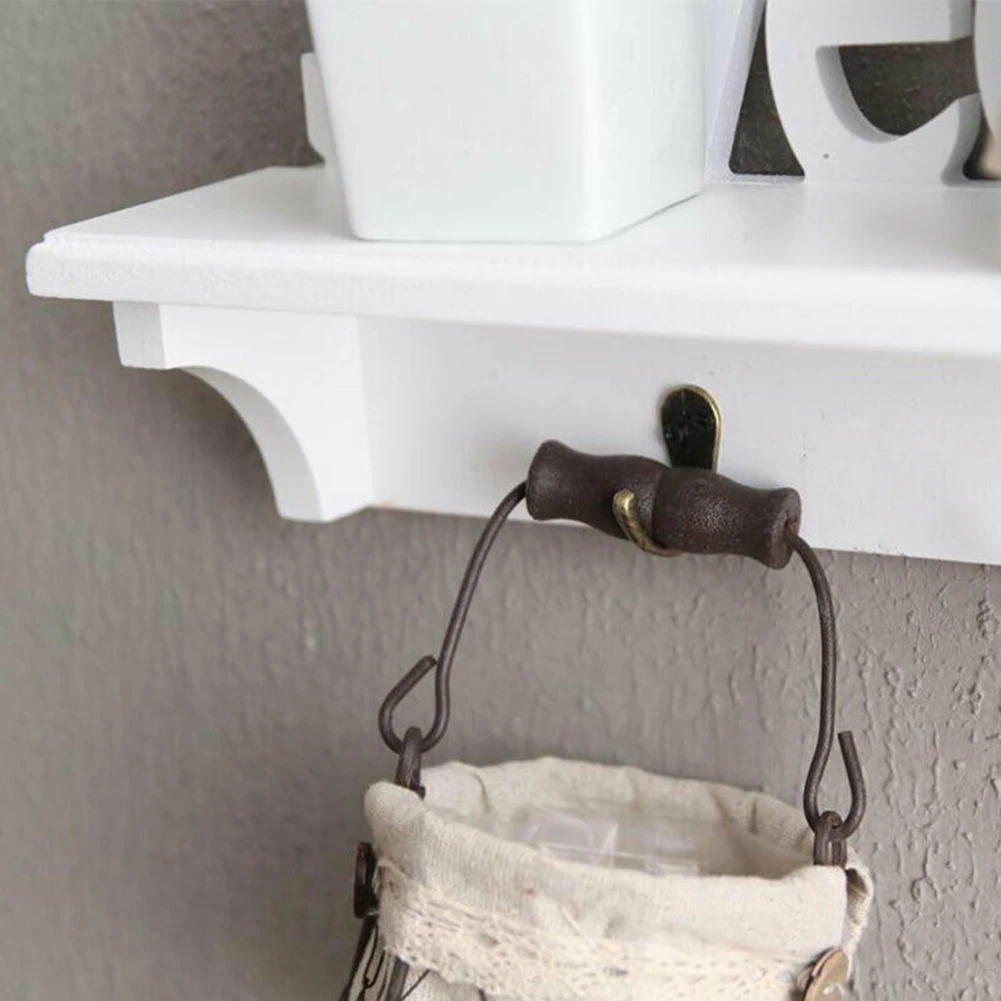 Деревянная настенная подставка сделай сам милые домашние крючки для хранения