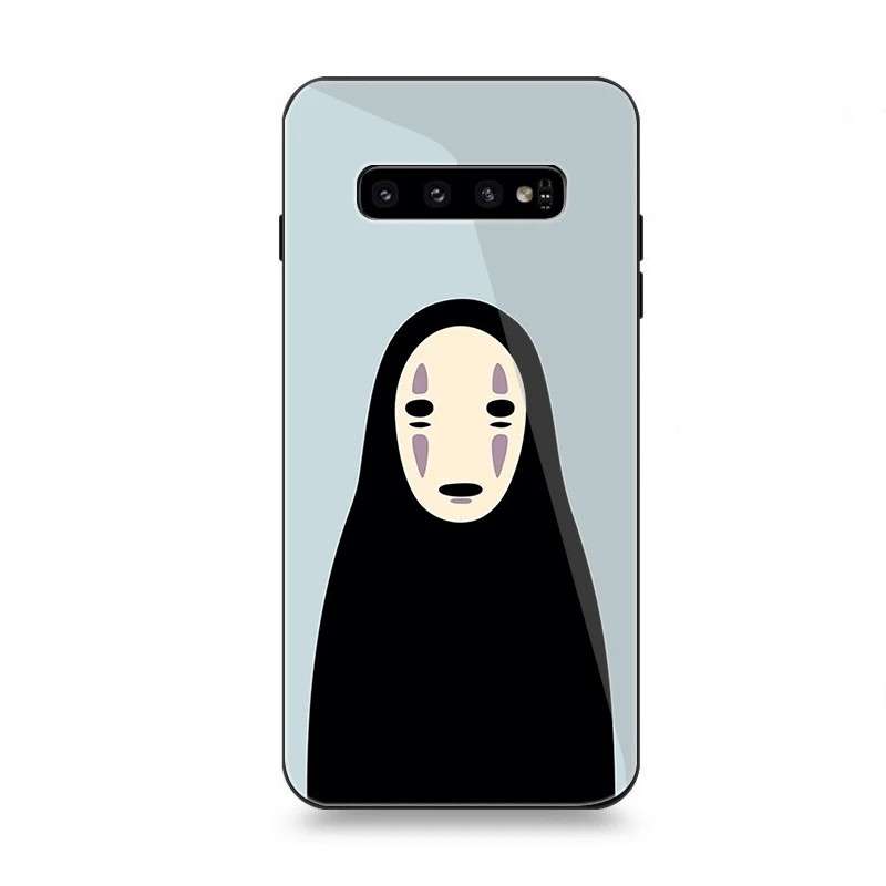 Чехол для телефона Стекло samsung A10 A20 A30 A40 A50 A60 A70 S7 край S8 S9 S10 плюс Безликий человек |