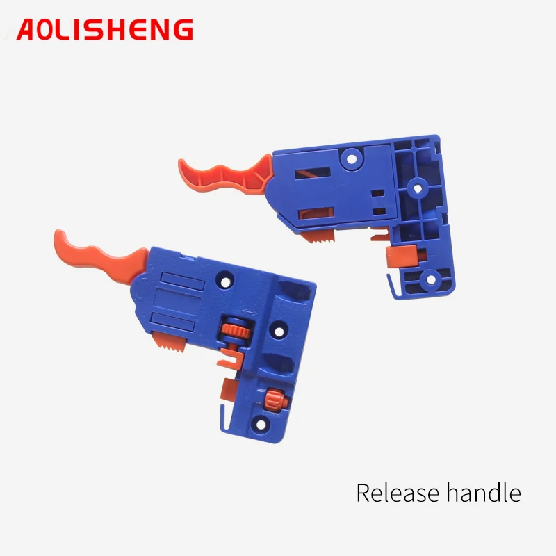 AOLISHENG скрытый ящик бегун три секции мягкое закрывающее Нижнее крепление кухонный