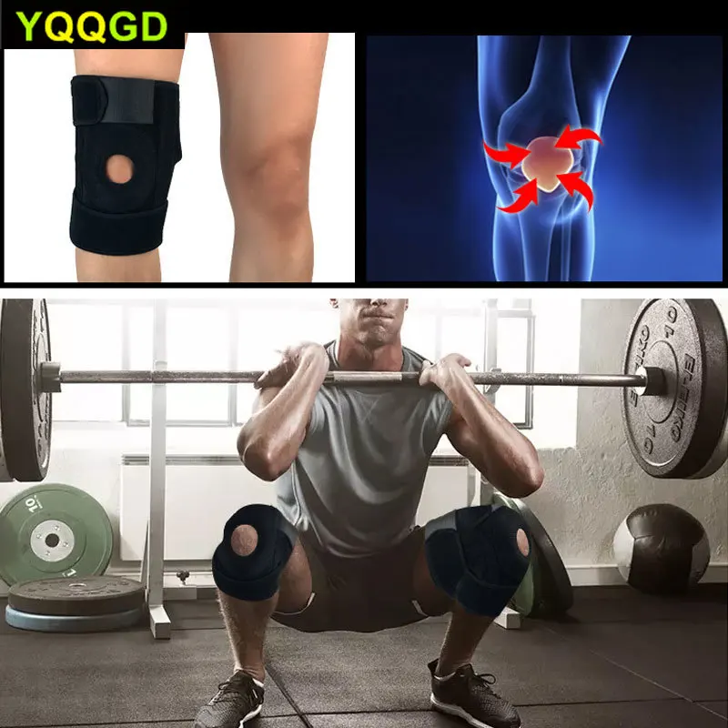 1 шт. коленный бандаж для поддержки артрита ACL бега баскетбола слеза мениска