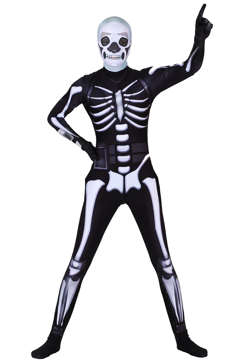 

Хэллоуин Карнавал косплей взрослые дети наряд костюм Череп, платье Ваша личность