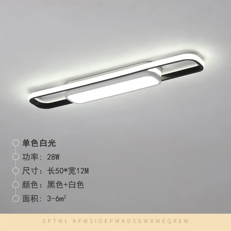 

Simple Modern Led Porch Ceiling Lamp New Balcony Corridor Light Christmas Decorations For Home LED Lights For Living Room