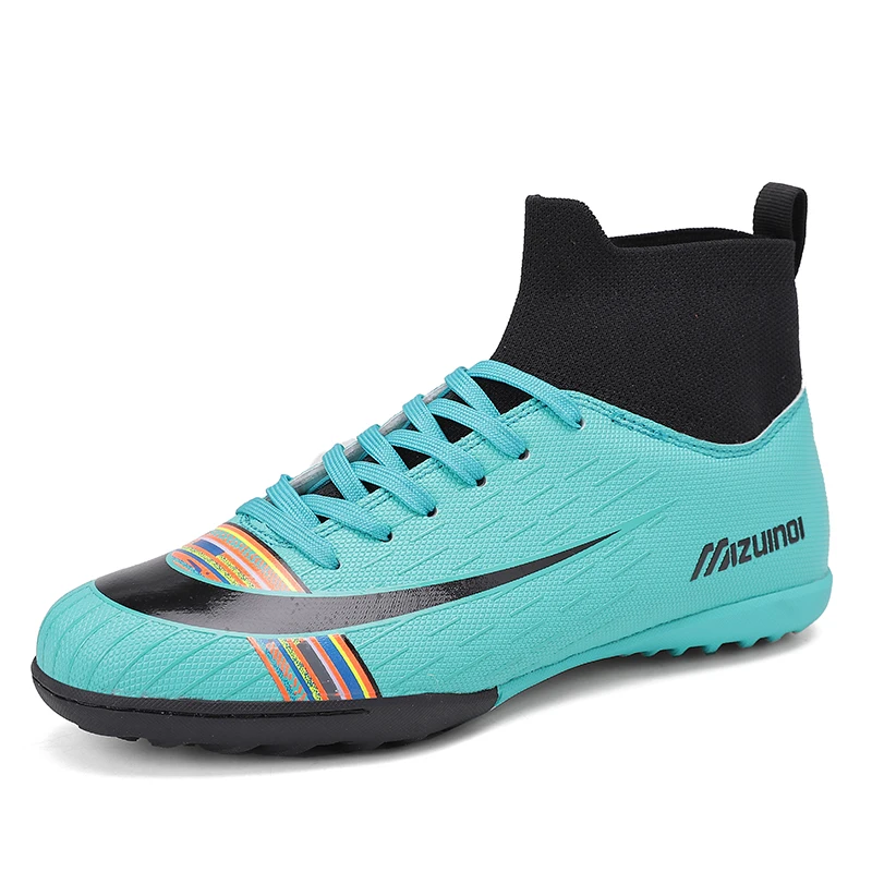 Мужские футбольные бутсы для улицы дышащие TF Длинные шипы тренировочные мужские