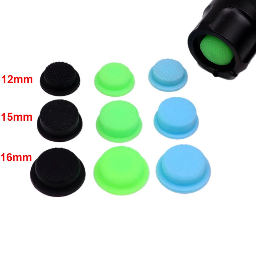 Силиконовая крышка для задней крышки фонарика запасные части - Цена: 145.36