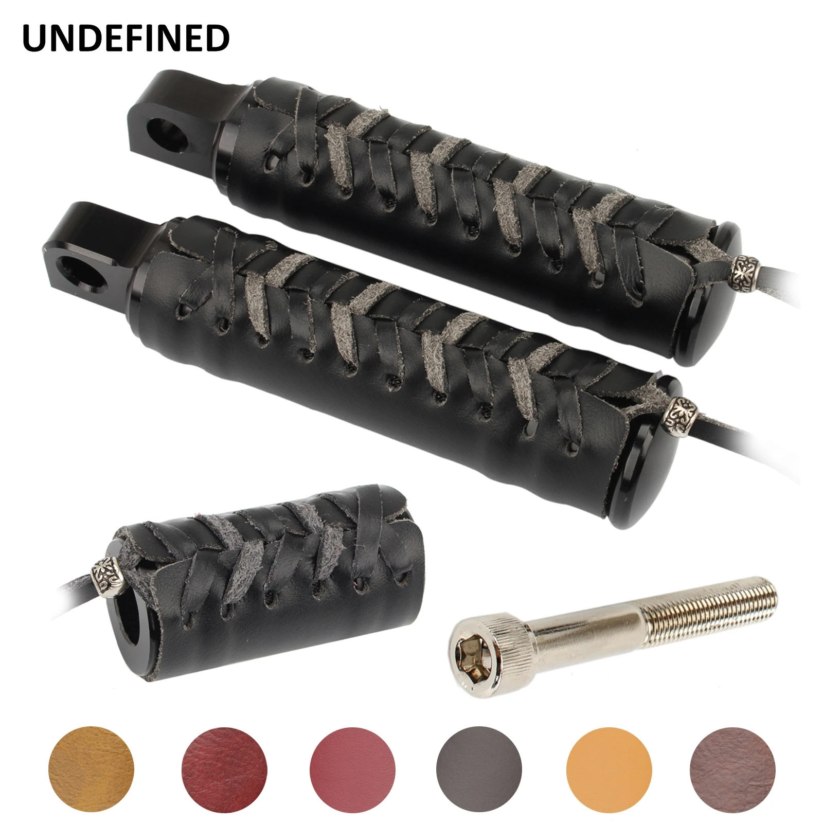 Мотоциклетные подножки для ног кожаный чехол переключения передач Peg Чехлы Harley