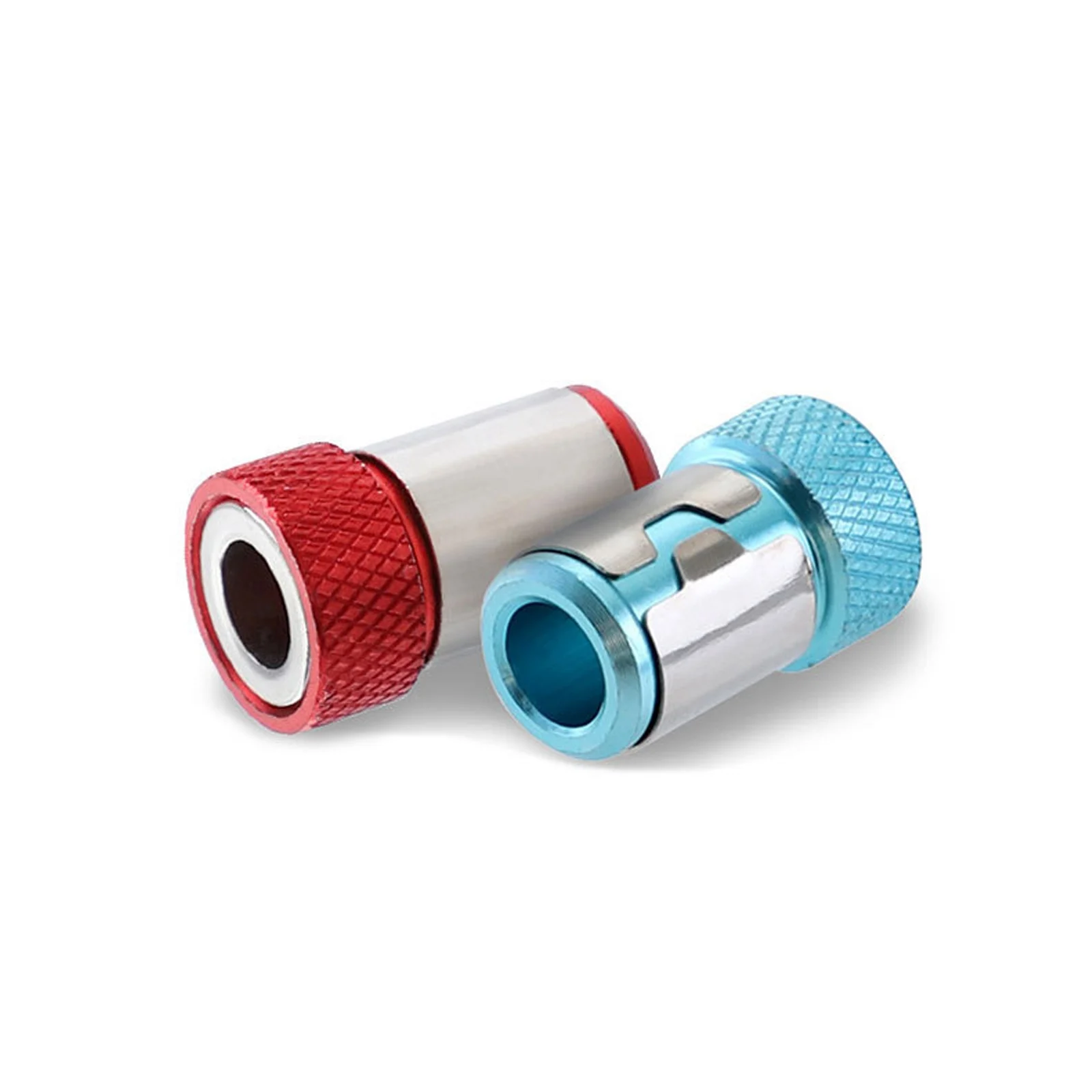 

2Pcs Drill Bit Impact Magnetic Pivoting Bit Tip Swivel Screw Holder Screw Drill Power Accessory S2 Alloy Magnet Blue/ Red/ Gold
