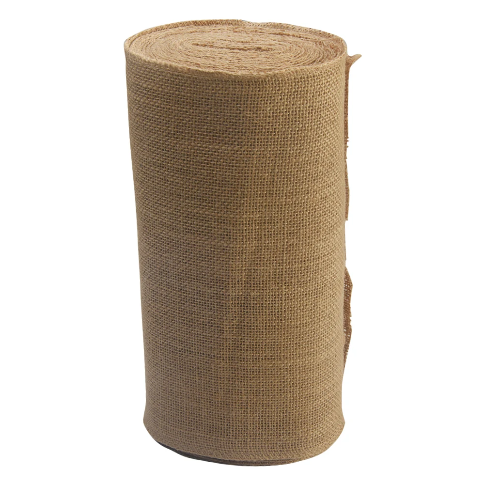 30cmX10m Table Runner Natural Vintage Jute Hessian Burlap Ribbon Rustic Weddings Belt Strap Floristry Wedding Party Decor Craft | Дом и сад