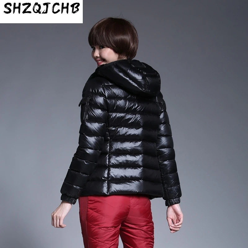 

JCHB 2021 Down Coat Winter 90% White Duck Down Jacket Women Korean Puffer Jacket Short Warm Coat Women's Jackets for KJ2663