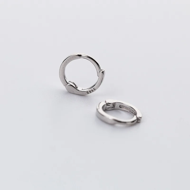 

La Monada Silver Hoop Earrings Small 925 Sterling Silver Earrings Woman Girl Minimalist Plain Silver 925 Earrings Piercing
