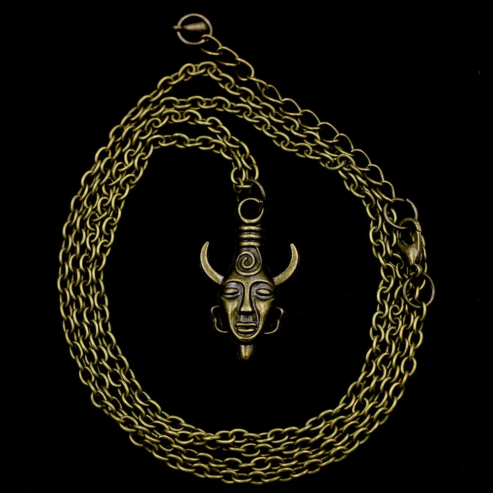 Цепочка с застежкой-карабином для женского ожерелья цвет бронзы длина 89 см 1 шт. -