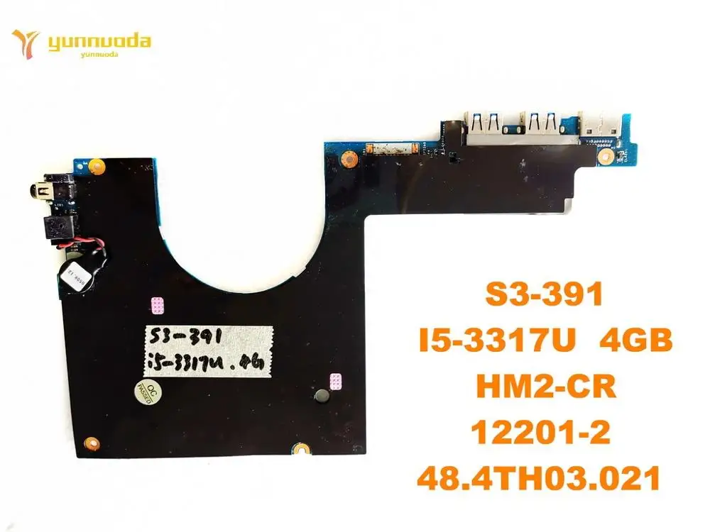 Original for ACER S3-391 laptop motherboard I5-3317U 4GB HM2-CR 12201-2 48.4TH03.021 tested good free shipping | Компьютеры и офис