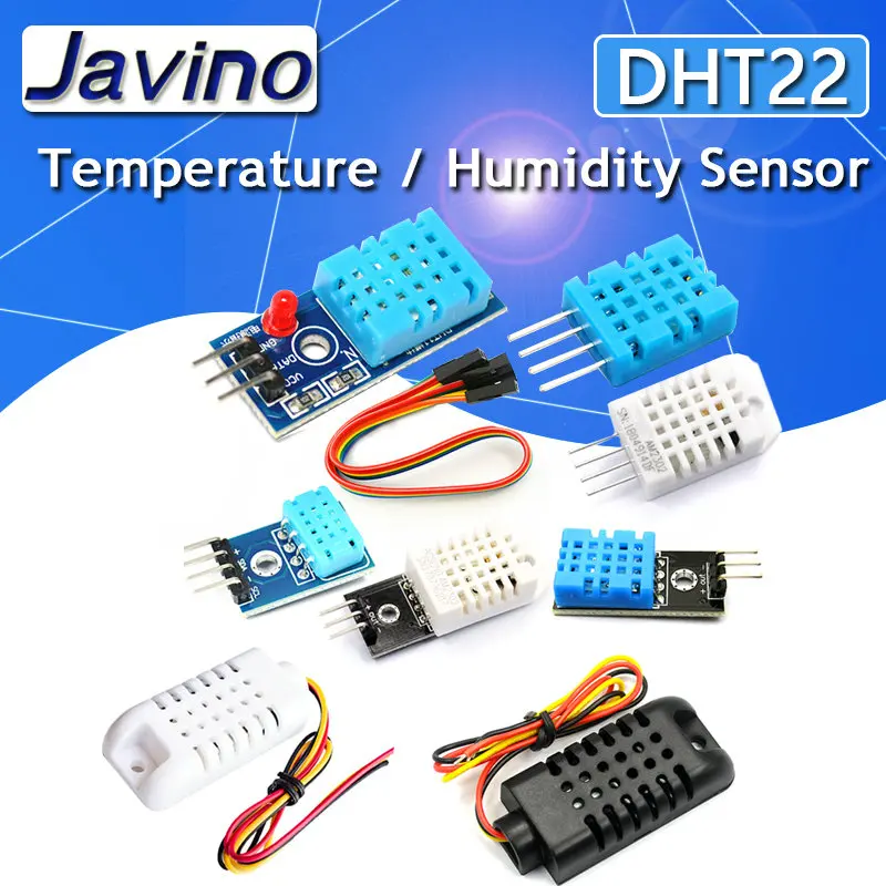 Цифровой датчик температуры и влажности DHT11 DHT22 AM2301 для Arduino AM2302 DHT12|Приборы