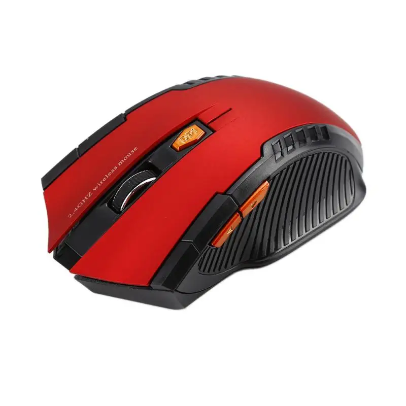 for laptop desktop pc 1600dpi 2 4ghz wireless gaming bt mouse 6 keys computer gaming mouse cordless usb connect mouse free global shipping