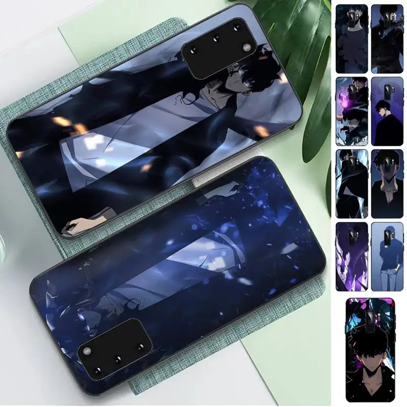 

Solo Leveling Phone Case for Samsung S10 21 20 9 8 plus lite S20 UlTRA 7edge