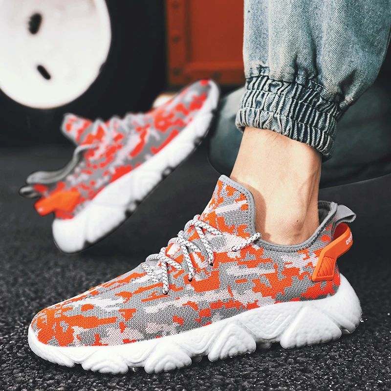 

New Walkng Jogging Shoes Men's mesh super light Trainers Sport Shoes Outdoor Trainer Athletic Shoes Sneakers Max size 46