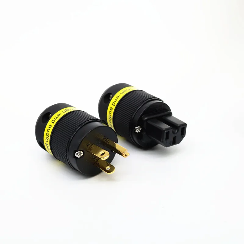 XSSH Hi-Fi разъем из чистой меди с родиевым покрытием штепсельная вилка европейского