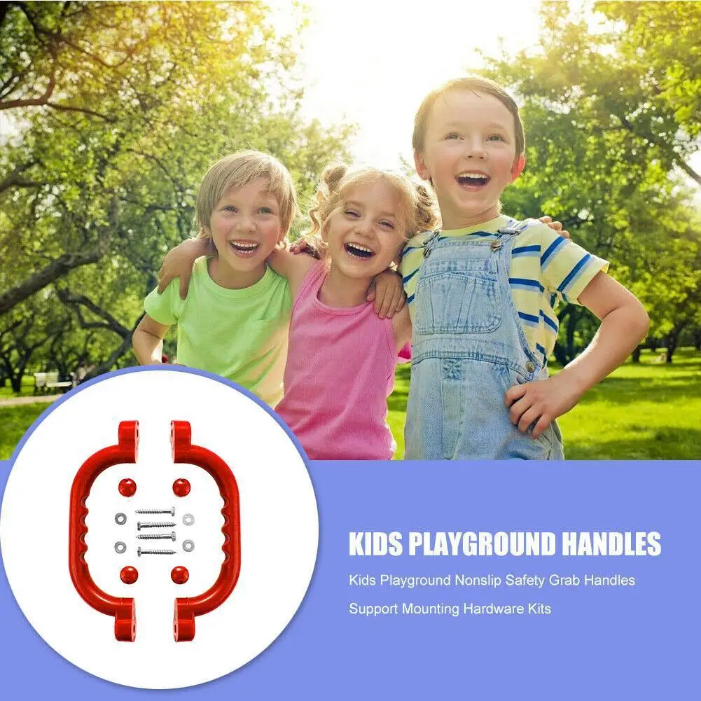 

1 Pair Of Rock Climbing Handles Outdoor Play Equipment Plastic Accessories Child Safety Non-slip Handles