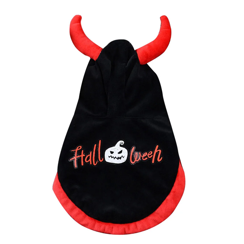 Плащ ocardian для собак с принтом на Хэллоуин осенне зимняя одежда дышащие костюмы