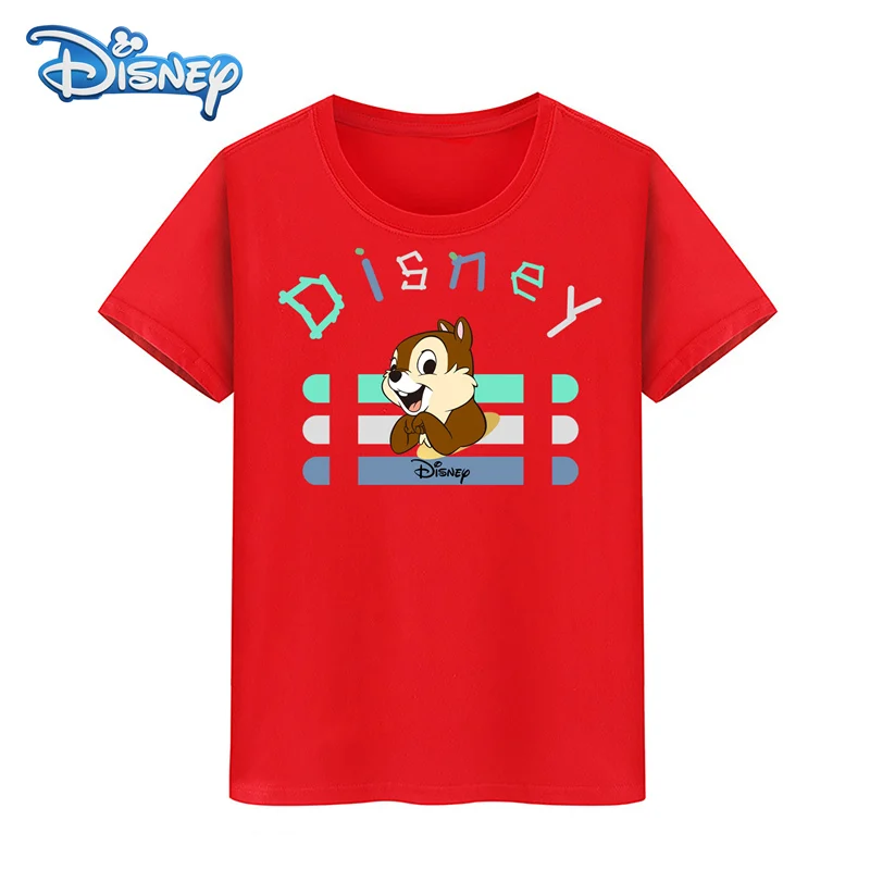 

Disney 2021 Chip an' Dale Chipmunks T-shirt short sleeve kawaii harajuku fashion casual cartoon printed T-shirt