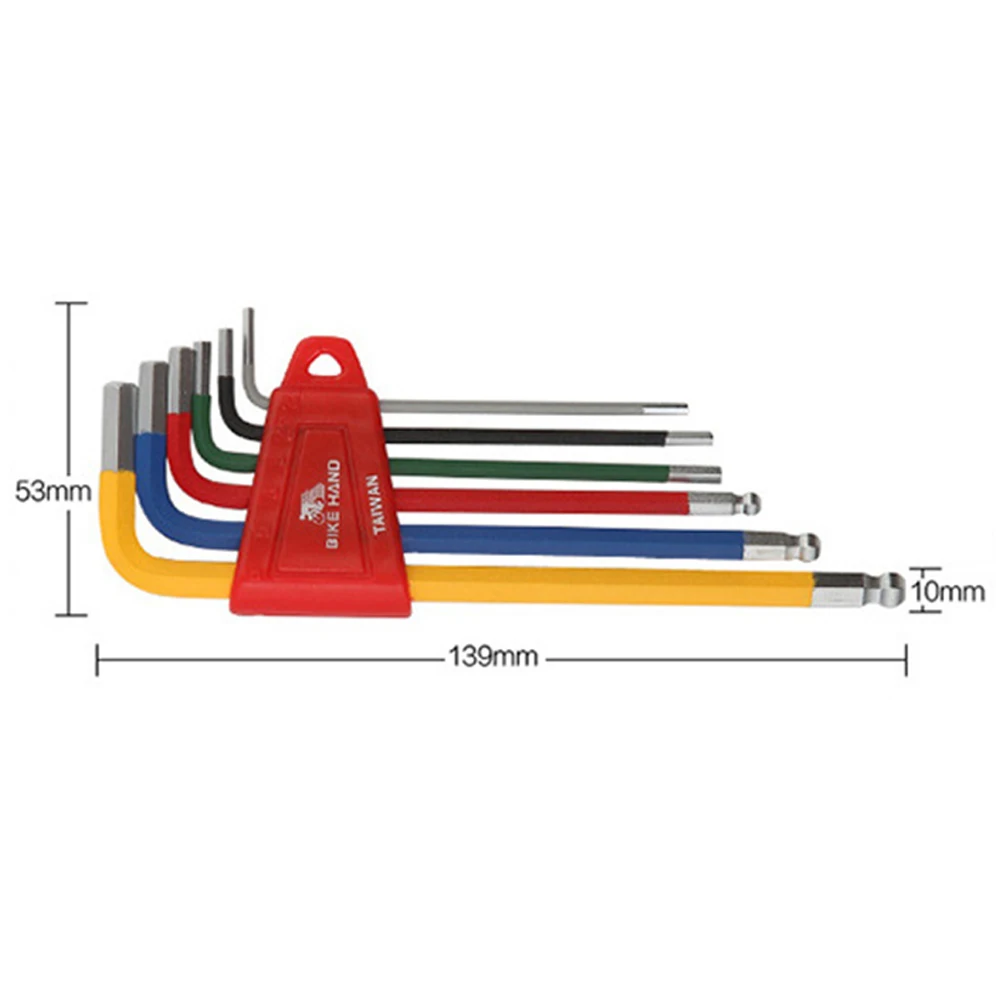 Набор шестигранных ключей 6 шт. для ремонта велосипедов | Спорт и развлечения