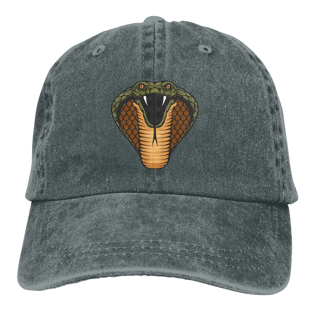 

Angry Cobra Hats For Men Women Fashionable Adjustable Baseball Cap Vintage Dad Hats