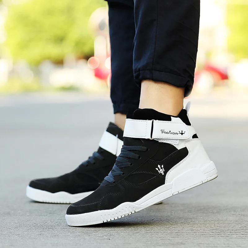 

Men Sneakers Brand High Top Comfortatble Shoes Mens Casual Shoes Fashion Products Mens Shoes Chaussure Homme Sapato Masculino